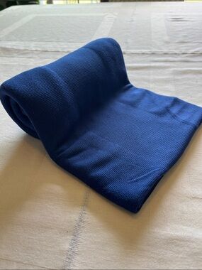 Navy Blue Soft Knit  Spandex Fabric By Stone Harbor Inc 2 Yards